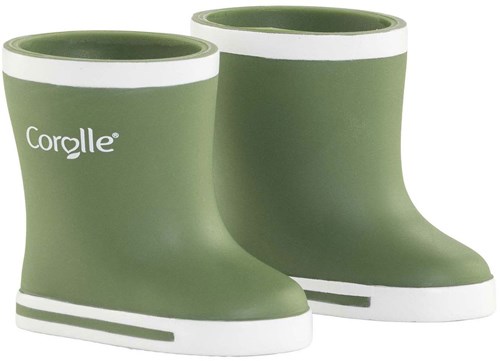 Corolle stivali da pioggia per bambole - 36cm - accessorio bambola verde