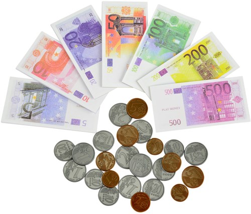 Simba giocattolo soldi euro finti - set educativo gioco di ruolo-2