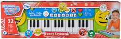 Simba tastiera giocattolo My Music World Smiley con 32 tasti