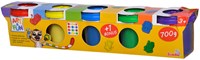 Simba pasta modellabile set - 5 colori argilla creativa bambini