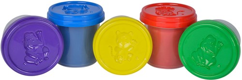 Simba pasta modellabile set - 5 colori argilla creativa bambini-2