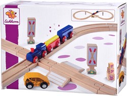 Eichhorn pista treno in legno a 8 pezzi FSC legno 27 pezzi