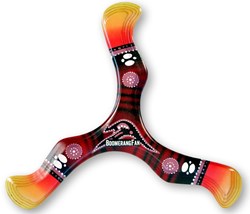 Boomerang Fan boomerang in legno Runner destro 26cm rosso 25m giocattolo