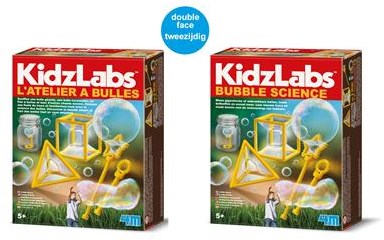4M Kidzlabs Scienza delle Bolle - Kit giocattolo scientifico