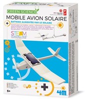 4M Green Science giocattolo - Mobile aereo solare educativo