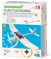 4M Green Science giocattolo - Mobile aereo solare educativo-3