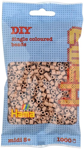 Hama perline da stirare marrone chiaro - 1000 perline creative