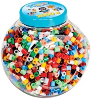 Hama set perline da stirare Maxi - barattolo creativo 2000 pezzi