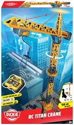 Dickie gru da costruzione RC giocattolo con telecomando e luci