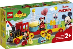 LEGO DUPLO treno di compleanno Mickey & Minnie - set costruzioni Disney 10941