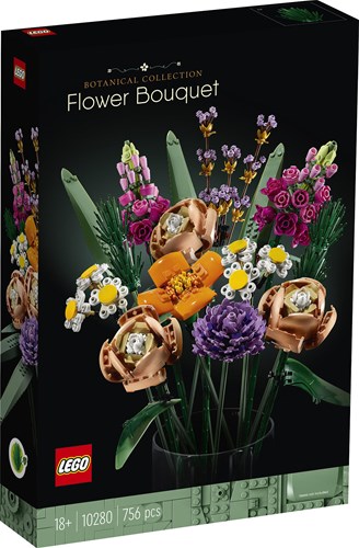 LEGO Icons Bouquet di Fiori - Botanical Collection - 10280 set di costruzione
