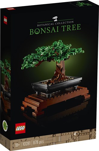 LEGO set bonsai da costruire - Botanical Collection - 10281 - regalo creativo