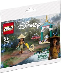 LEGO Disney set costruzioni Raya e Ongis avventura terra selvaggia 30558