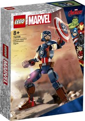 LEGO Marvel figura costruibile Captain America Avengers giocattolo - 76258