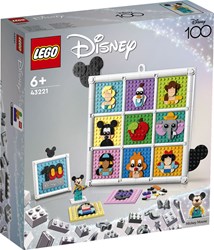 LEGO Disney set mosaico creativo 100 anni di personaggi animati - 43221