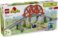 LEGO DUPLO Town 10426 Treinbrug en Rails Uitbreidingsset