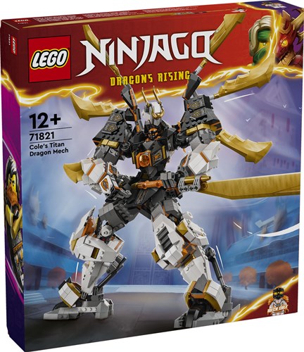 LEGO Ninjago 71821 Cole's Reusachtige Drakenmecha