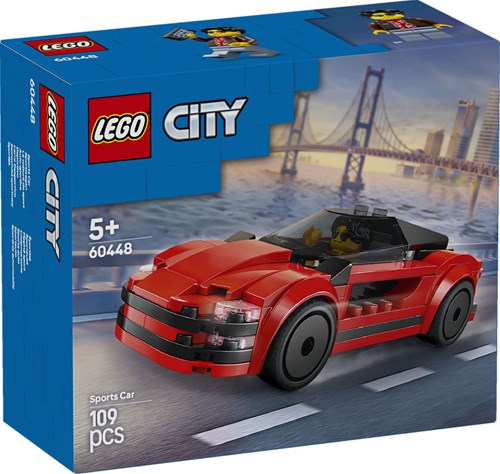 LEGO City Voertuigen Rode sportwagen