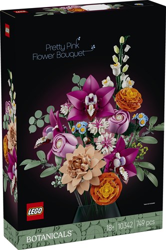 LEGO Botanicals 10342 Roze Boeket