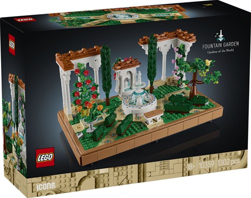 LEGO Icons 10359 Tuin met Fontein