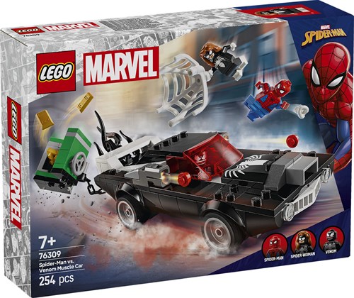 LEGO Super Heroes 76309 Spider-Man Vs. Venoms Klassieke Auto