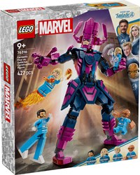 LEGO Marvel set di costruzione Fantastic Four vs. Galactus - 76316 giocattolo supereroi