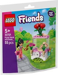 LEGO bancarella di fiori rose set di costruzione per bambini e gioco creativo