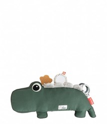 Done by Deer cuscino attività baby tummy time Croco verde sensoriale