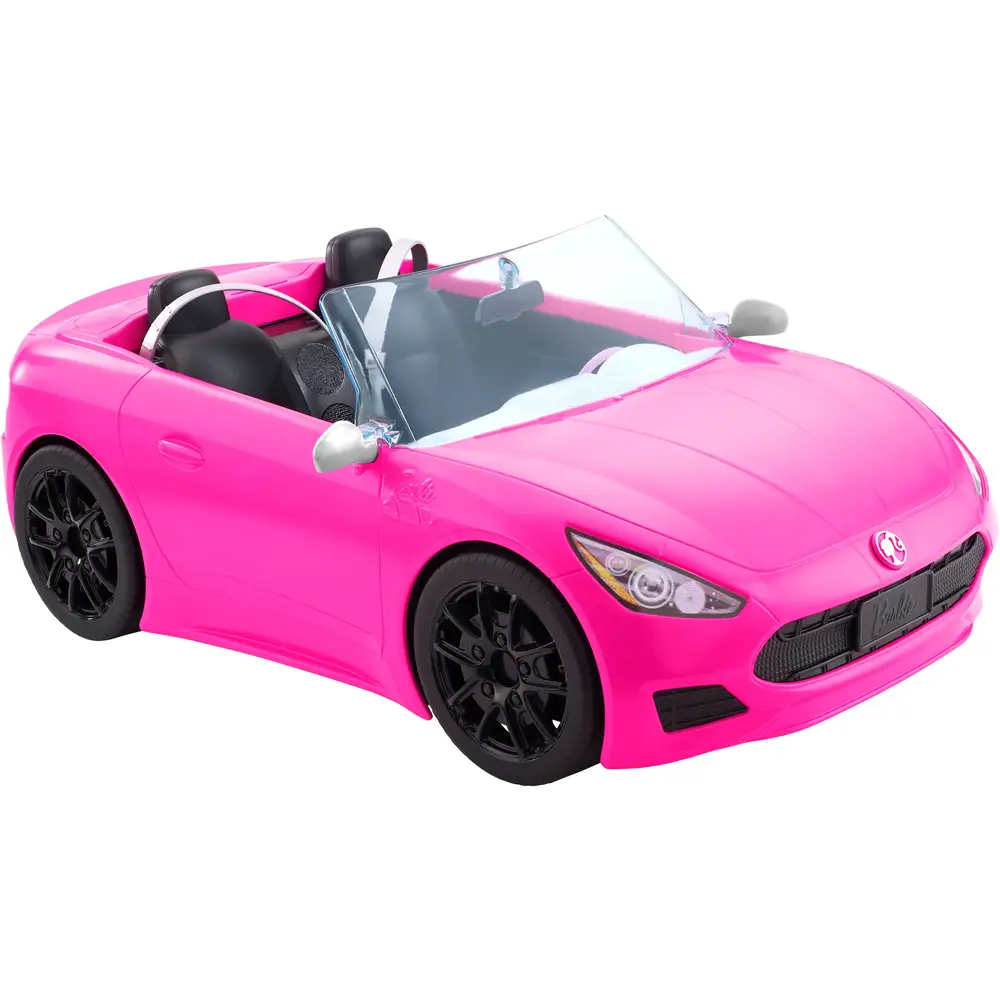 Mattel auto cabrio Barbie giocattolo rosa veicolo bambola per bambini