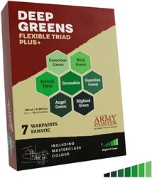 The Army Painter set colori acrilici Deep Greens Triad PLUS+ miniature