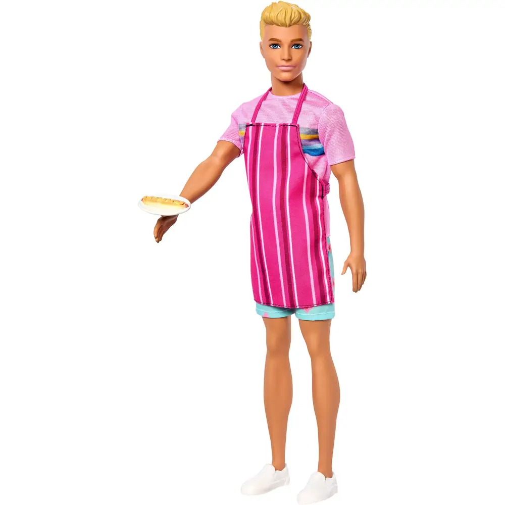 Mattel Barbie Mysteries Beach Detectives bambola Ken con accessori da spiaggia