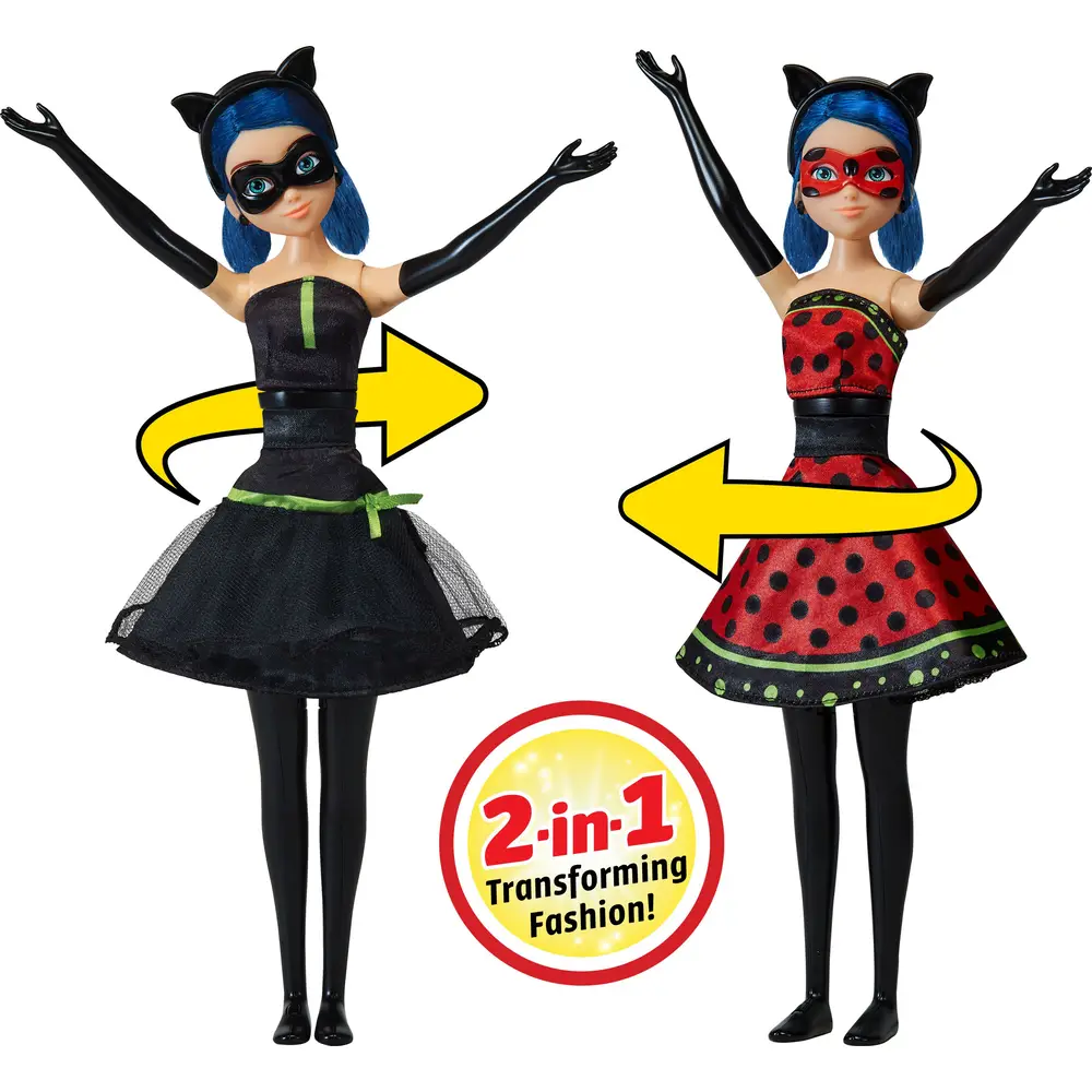 Bandai Miraculous Ladybug bambola - Trasformazione - 26 cm - Giocattolo