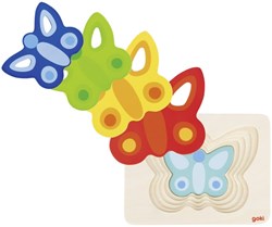 Goki 57486 puzzle Puzzle con formine 5 pezzo(i)