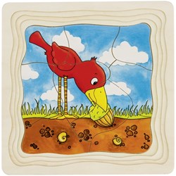 Goki 57522 Frame puzzle 11 pezzo(i)