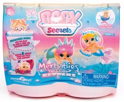 Merbabies Treasure mini bambola set gioco per bambini - Baby Secrets