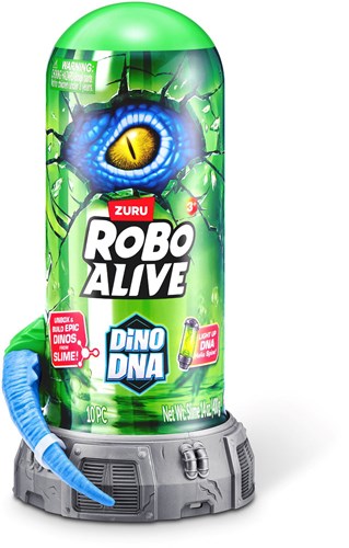 Robo Alive DNA Dino playset - dinosauro interattivo in tubo