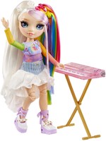 Bambola fashion Rainbow High Jr High Amaya - bambola rock colorata con tastiera-2