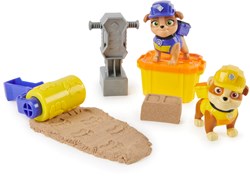 Rubble & Crew set di figure giocattolo da costruzione con Kinetic Sand