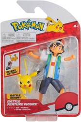 Pokémon Battle Feature figure Ash & Pikachu wave 10 giocattolo