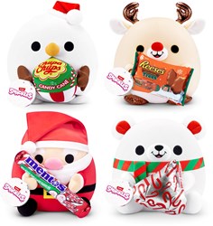 Zuru peluche natalizia Snackles 36 cm - edizione limitata festiva
