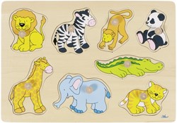 Goki Puzzle zoo degli animali