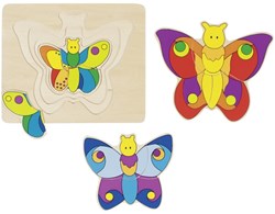 Goki 57899 Puzzle con formine 11 pezzo(i)