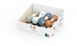 Speedy Monkey maracas in legno strumento musicale per bambini FSC 12m+