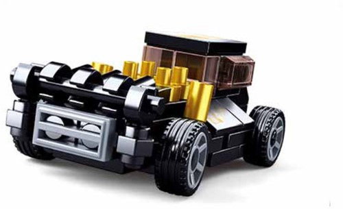 Sluban Sluban Black Mod Rod 101380801C