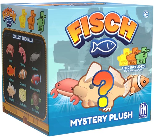 Peluches pesce da collezione 10 cm blind Roblox giocattolo-2