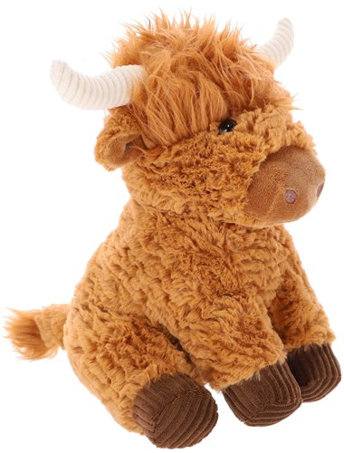 Pluchiez peluche mucca Highland scozzese 28 cm giocattolo-3