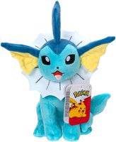Jazwares peluche Pokémon Vaporeon 20cm - regalo morbido collezione