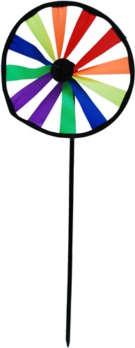 HOT Sports + Toys girandola con bastone in legno 18 cm giocattolo colorato