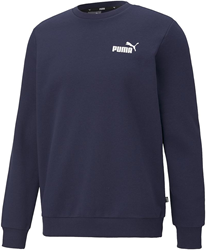 Puma felpa ESS Small Logo Crew Peacoat - XSmall - abbigliamento sportivo