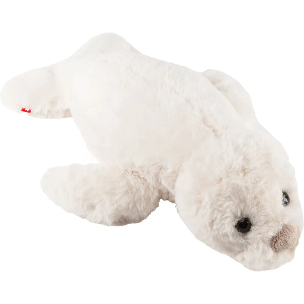 sigikid peluche foca giocattolo extra morbido bianco